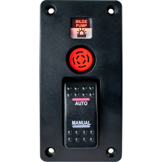 Sea-Dog Bilge Pump Water Alarm Panel w/Switch (Pack of 2)