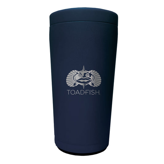 Toadfish Non-Tipping Can Cooler 2.0 - Universal Design - Navy (Pack of 4)