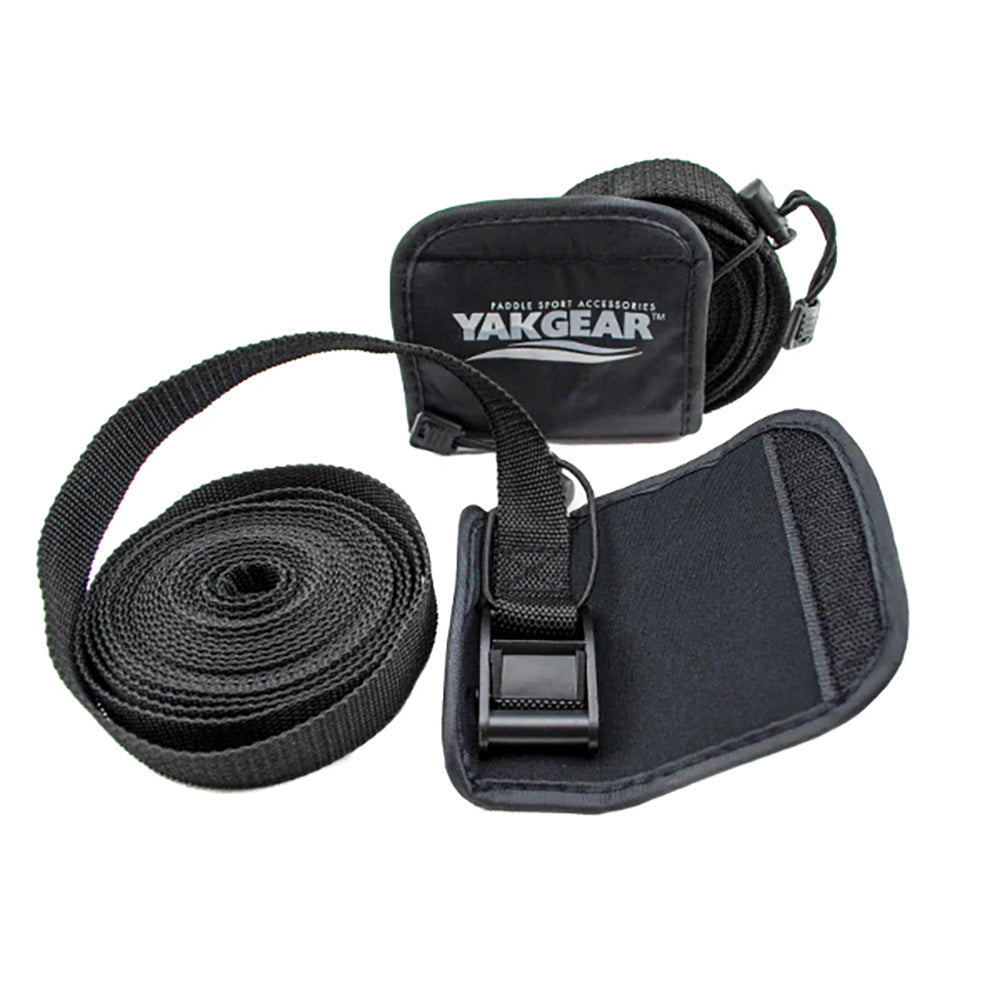 YakGear 15' Tie Down Straps w/Cover (Pack of 6)