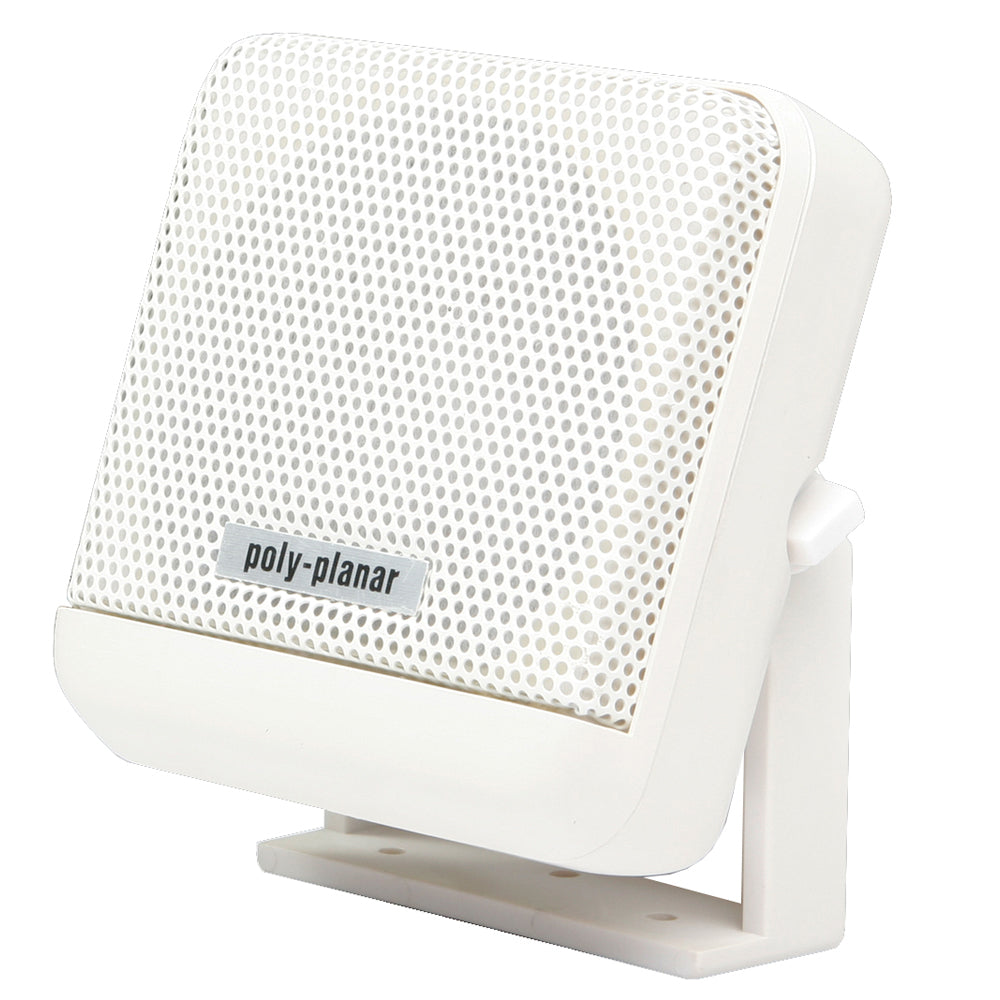 Poly-Planar MB-41 10 Watt VHF Extension Speaker - White (Pack of 2)