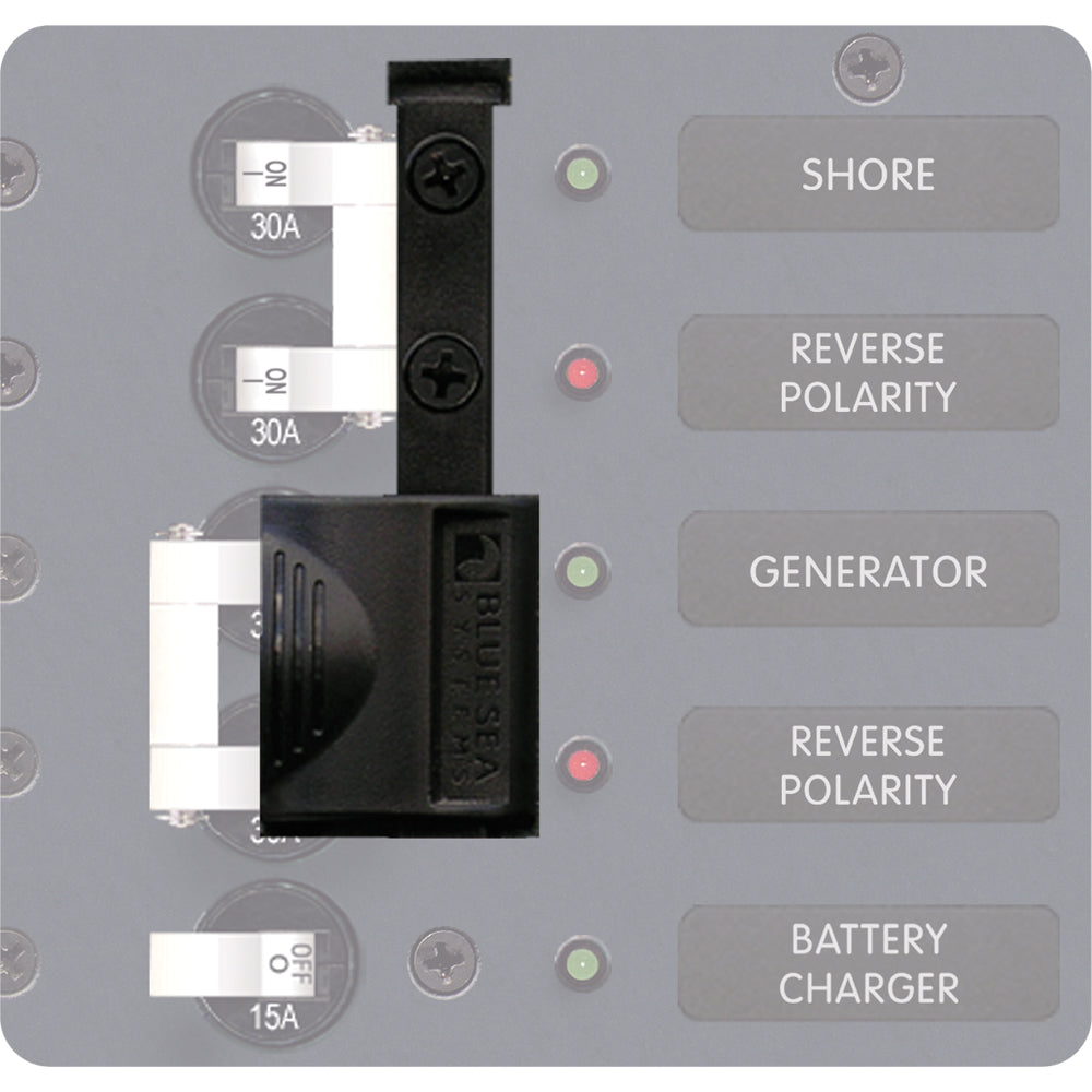 Blue Sea 4125 AC A-Series Circuit Breaker Lockout Slide (Pack of 4)