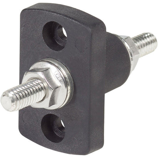 Blue Sea 2201 Black Terminal Feed Through Connector (Pack of 4)