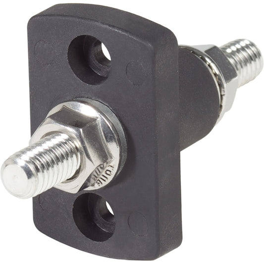 Blue Sea 2203 Black Terminal Feed Through Connector (Pack of 4)