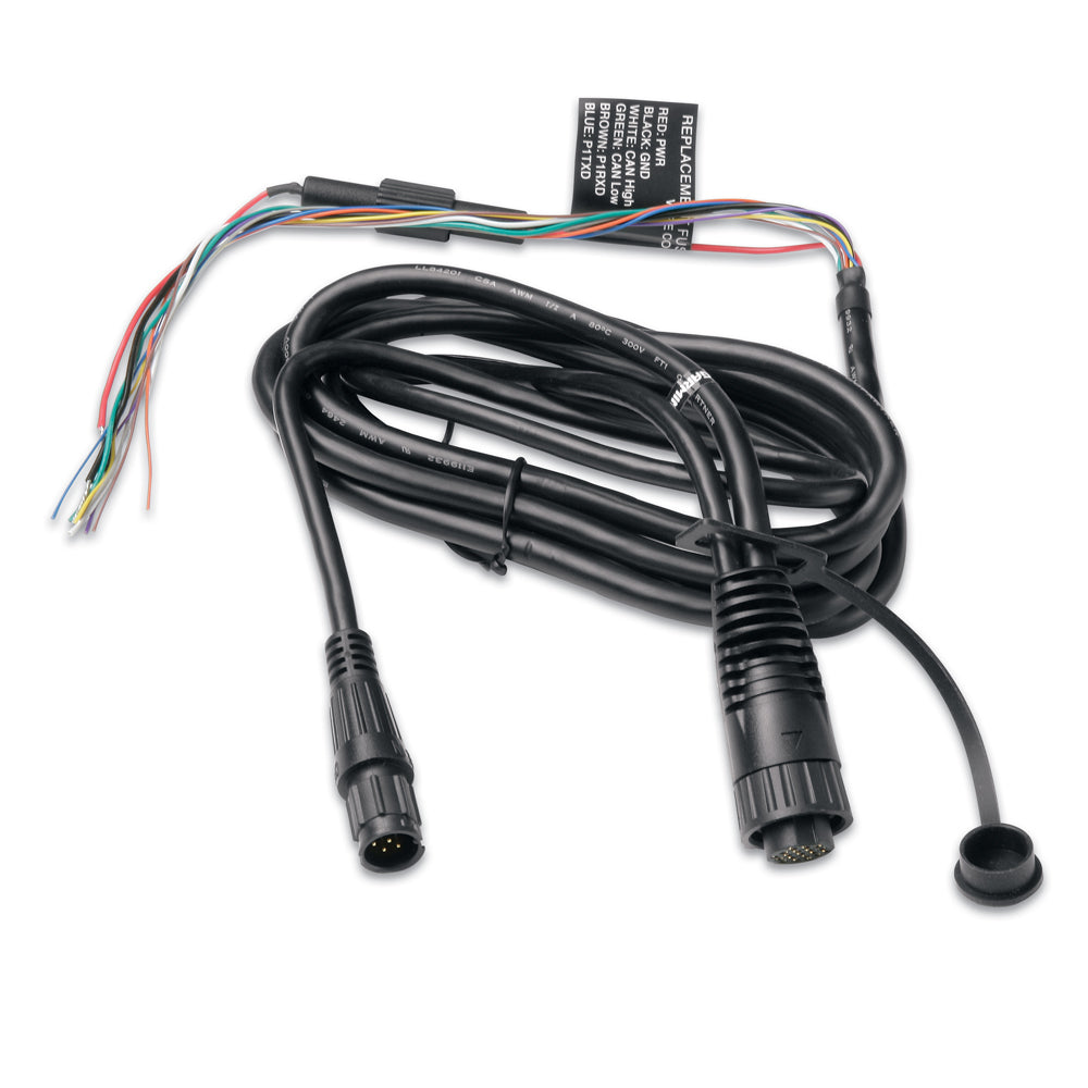 Garmin Power/Data Cable f/Fishfiner 300C & 400C & GPSMAP® 400 & 500 Series (Pack of 2)