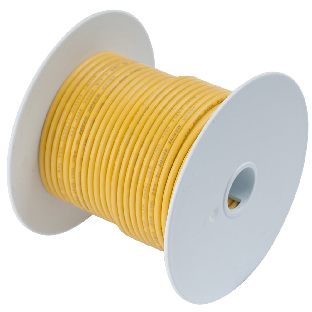 Ancor Yellow 12 AWG Primary Wire - 100' (Pack of 2)