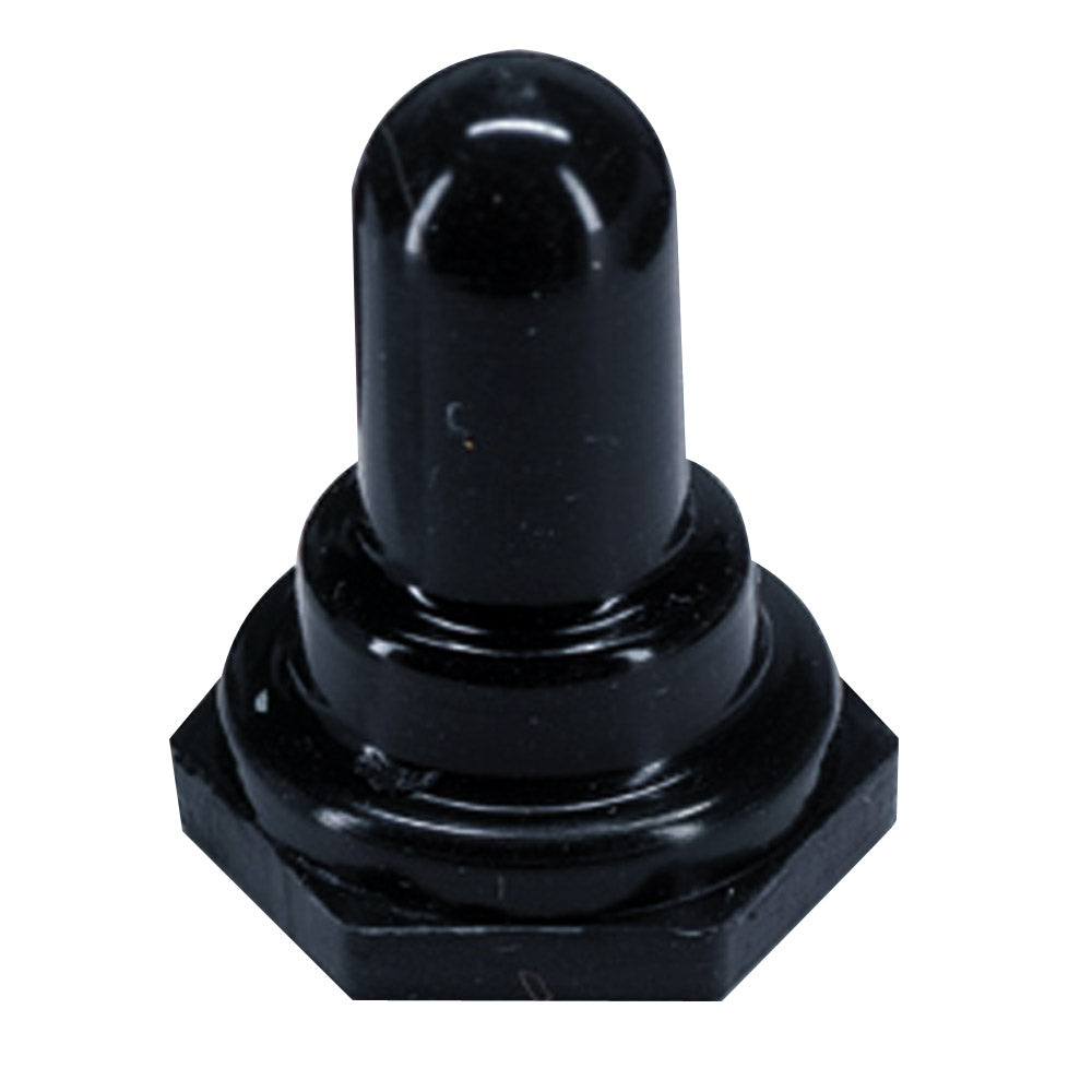 Paneltronics Toggle Switch Boot - 5/8" Hex Nut - Black (Pack of 8)