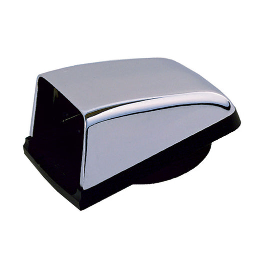 Perko Chromalex Cowl Vent - 3" Duct - Chrome Plated Zinc (Pack of 2)