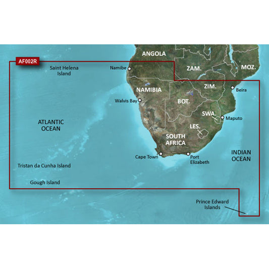 Garmin BlueChart® g3 HD - HXAF002R - South Africa - microSD™/SD™