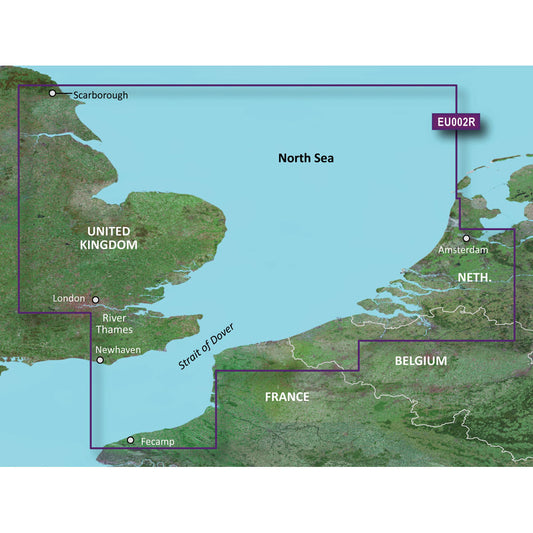 Garmin BlueChart® g3 HD - HXEU002R - Dover to Amsterdam & England Southeast - microSD™/SD™