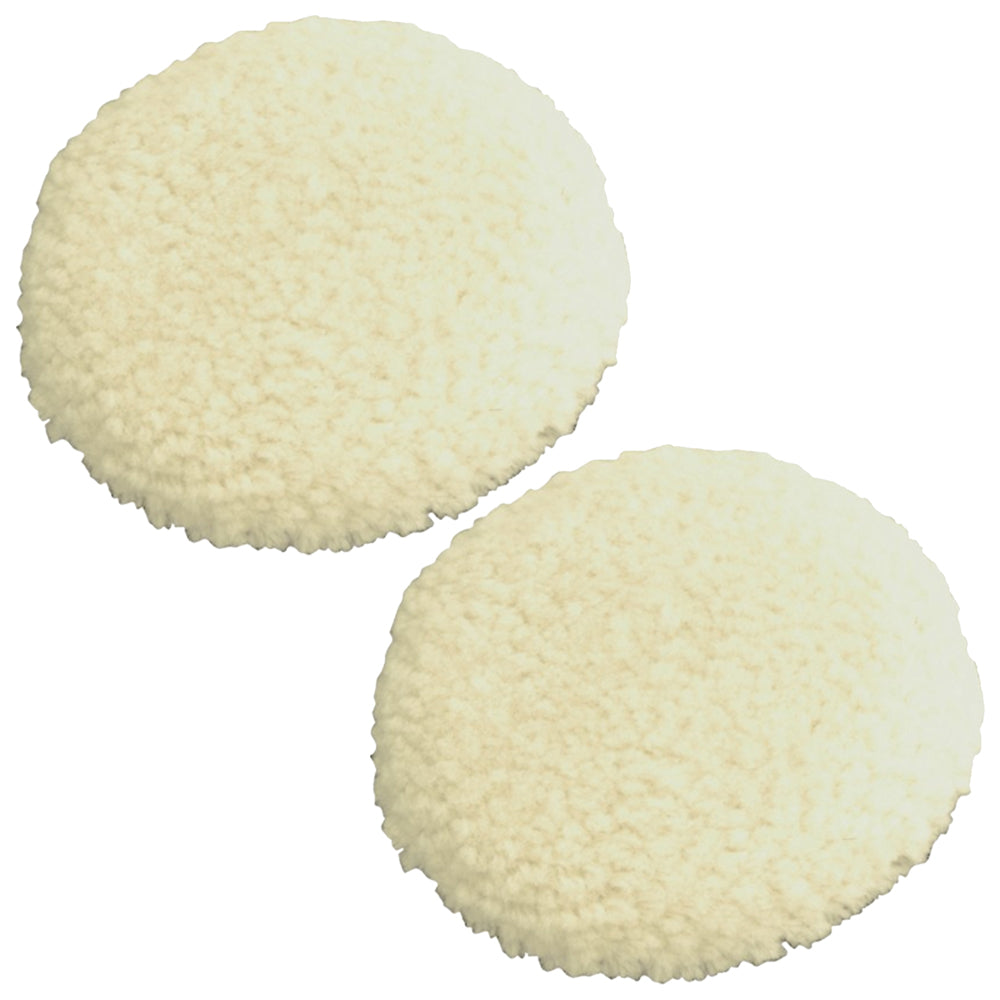 Shurhold Buff Magic Compounding Wool Pad - 2-Pack - 6.5" f/Dual Action Polisher (Pack of 4)