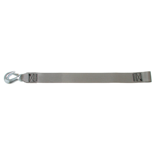 BoatBuckle Winch Strap w/Loop End 2" x 20' (Pack of 4)