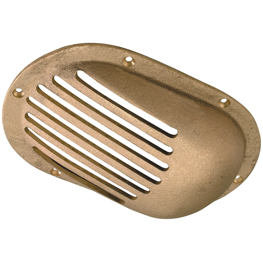 Perko 5" x 3-1/4" Scoop Strainer Bronze MADE IN THE USA (Pack of 2)