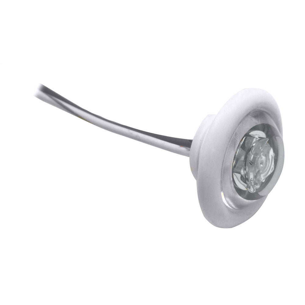 Innovative Lighting LED Bulkhead/Livewell Light "The Shortie" White LED w/ White Grommet (Pack of 6)