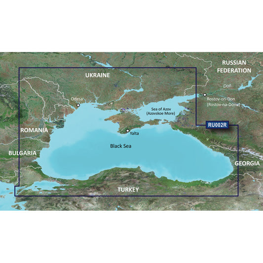 Garmin BlueChart® g3 HD - HXRU002R - Black Sea & Azov Sea - microSD™/SD™