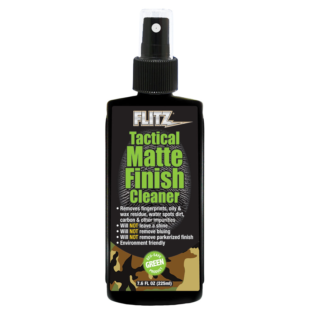 Flitz Tactical Matte Finish Cleaner - 7.6oz Spray (Pack of 6)