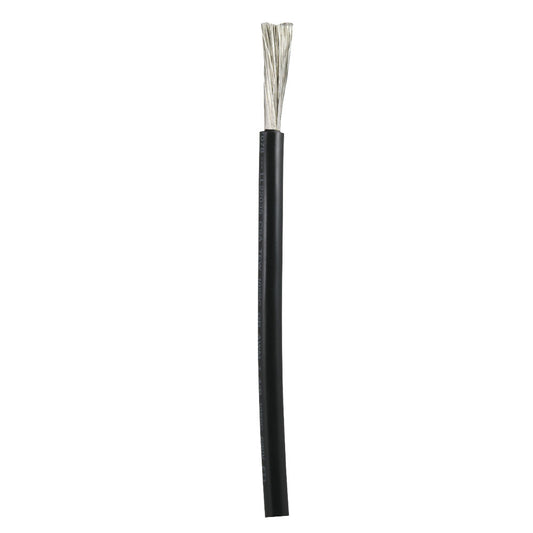 Ancor Black 4 AWG Battery Cable - Sold By The Foot (Pack of 8)
