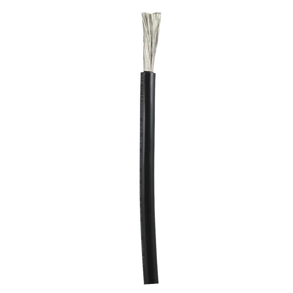 Ancor Black 2 AWG Battery Cable - Sold By The Foot (Pack of 8)