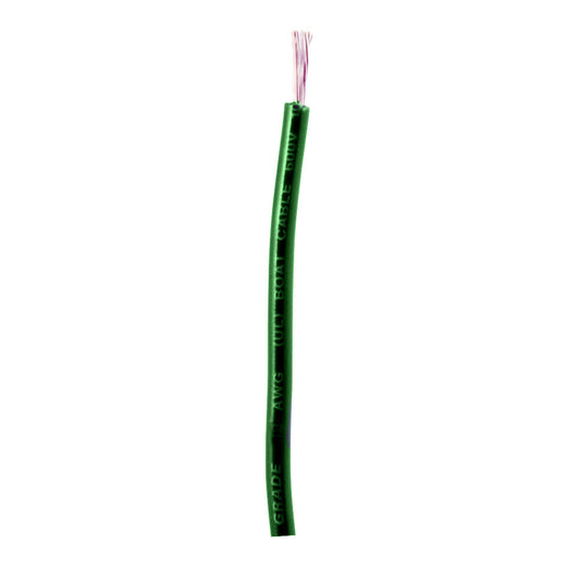 Ancor Green 10 AWG Primary Cable - Sold By The Foot (Pack of 8)