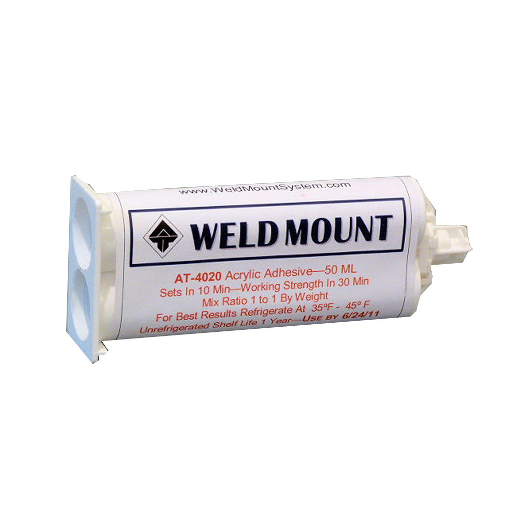 Weld Mount AT-4020 Acrylic Adhesive (Pack of 2)