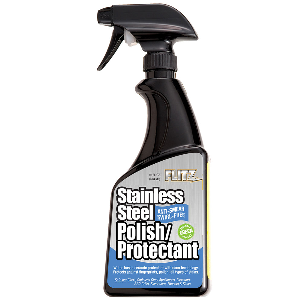 Flitz Stainless Steel Polish/Protectant - 16oz Spray (Pack of 4)