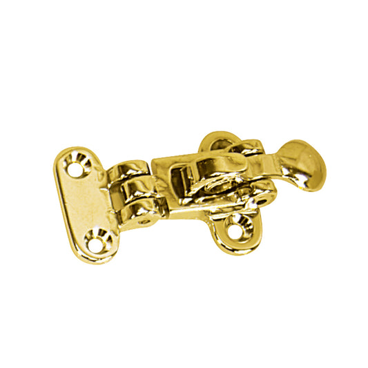 Whitecap Anti-Rattle Hold Down - Polished Brass (Pack of 4)
