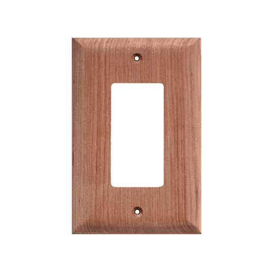 Whitecap Teak Ground Fault Outlet Cover/Receptacle Plate (Pack of 6)