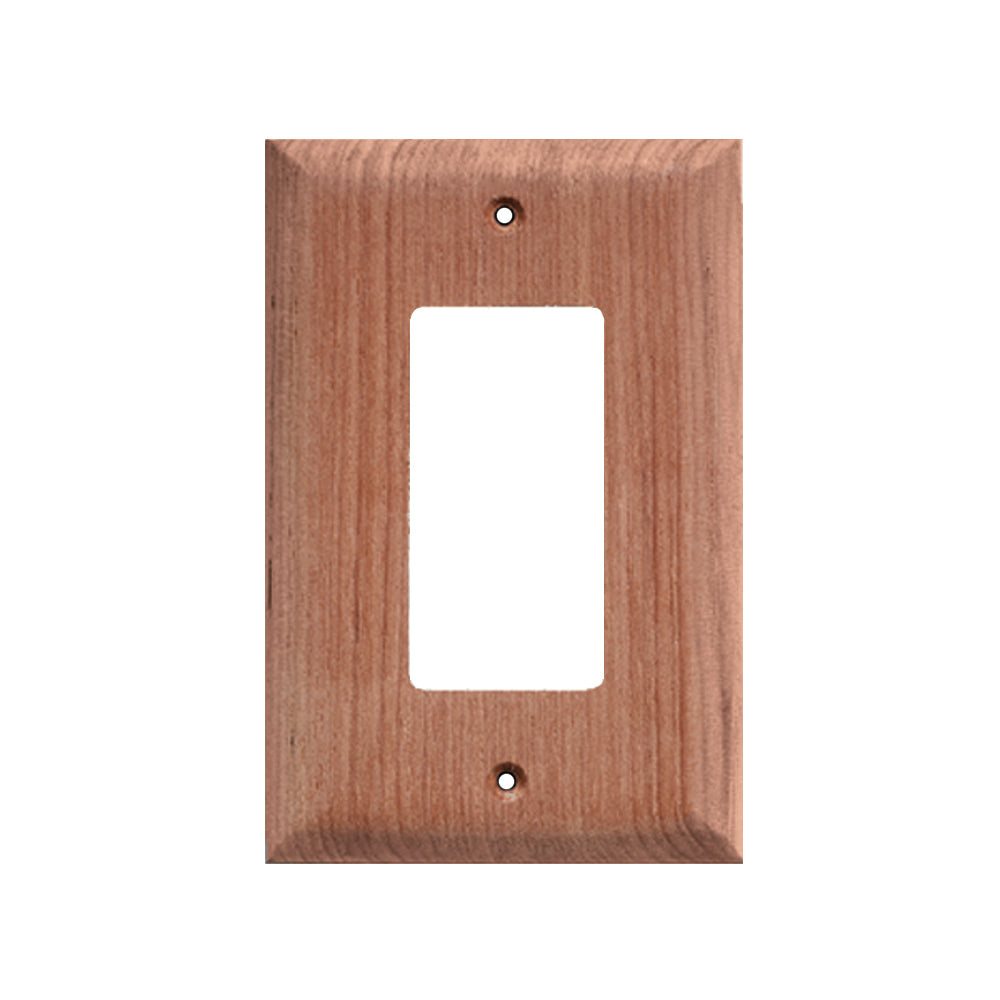 Whitecap Teak Ground Fault Outlet Cover/Receptacle Plate (Pack of 6)
