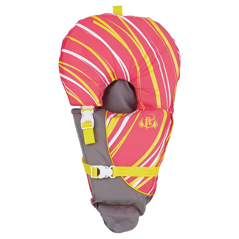 Full Throttle Baby-Safe Life Vest - Infant to 30lbs - Pink (Pack of 2)