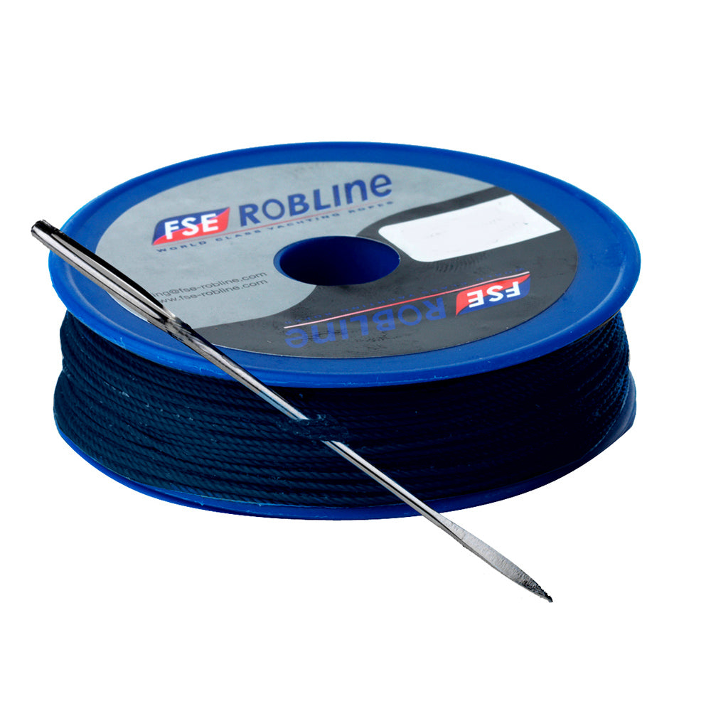 Robline Waxed Whipping Twine Kit - 0.8mm x 40M - Dark Navy Blue (Pack of 4)