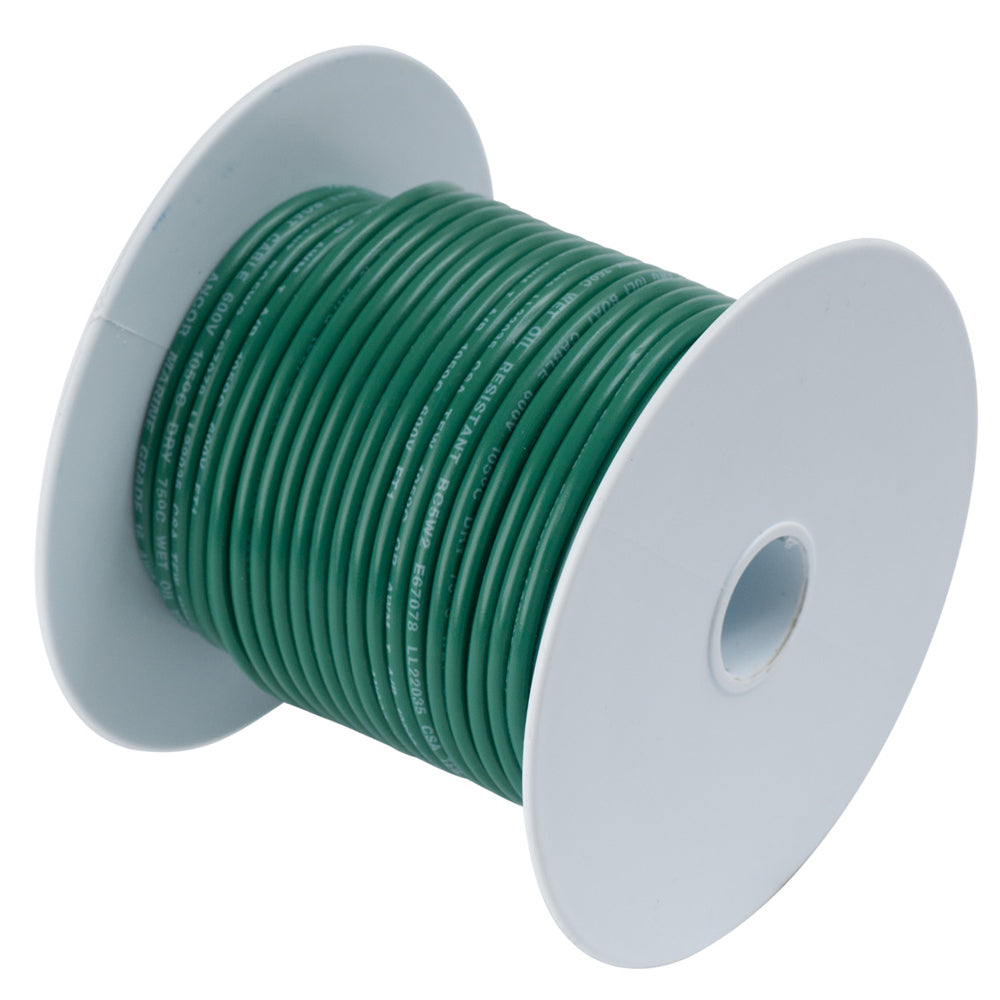Ancor Green 14AWG Tinned Copper Wire - 100' (Pack of 4)
