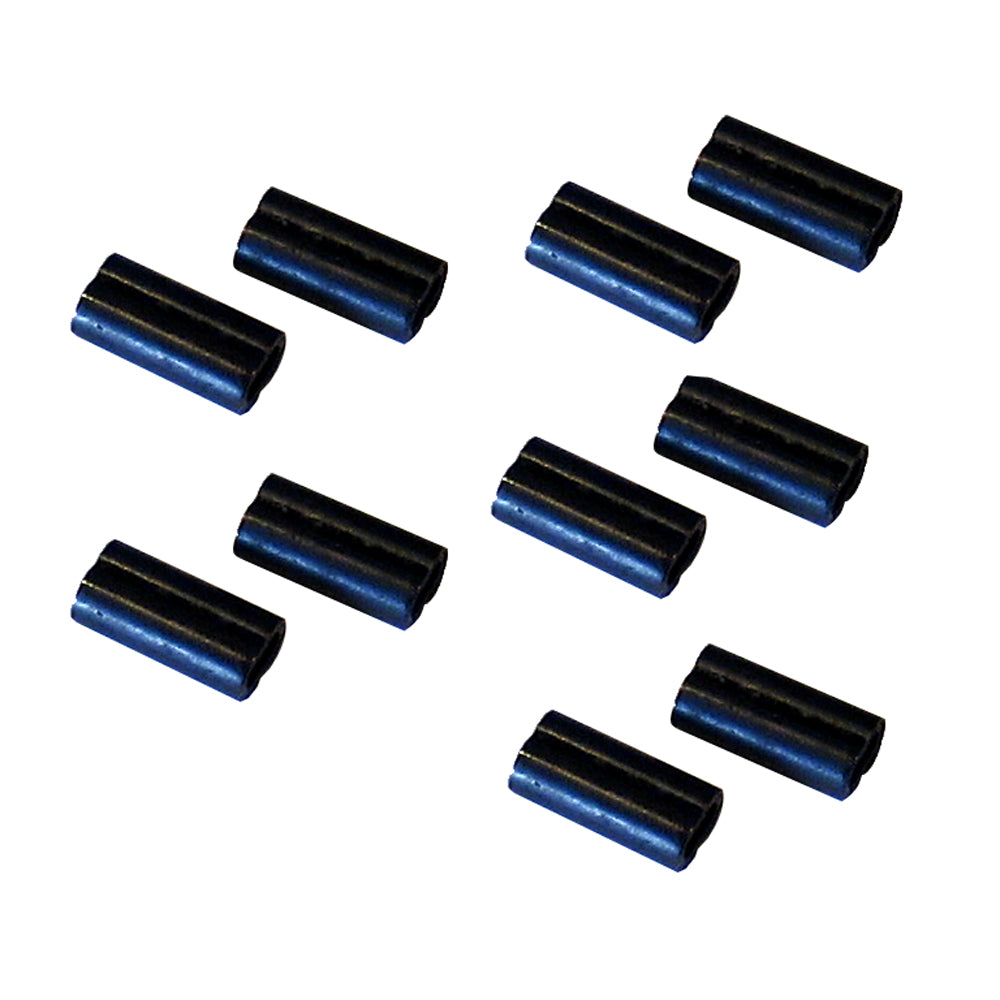 Scotty Double Line Connector Sleeves - 10 Pack (Pack of 8)