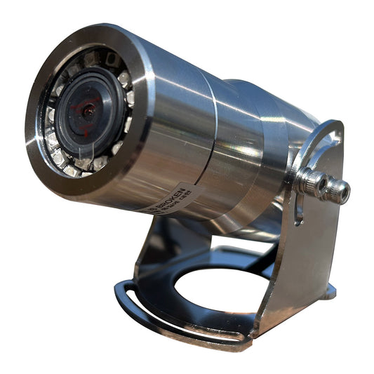 Iris 316 Stainless Steel Marine Camera  - TVL - Wide Angle - Reversible - Nitrogen Purged - Infrared