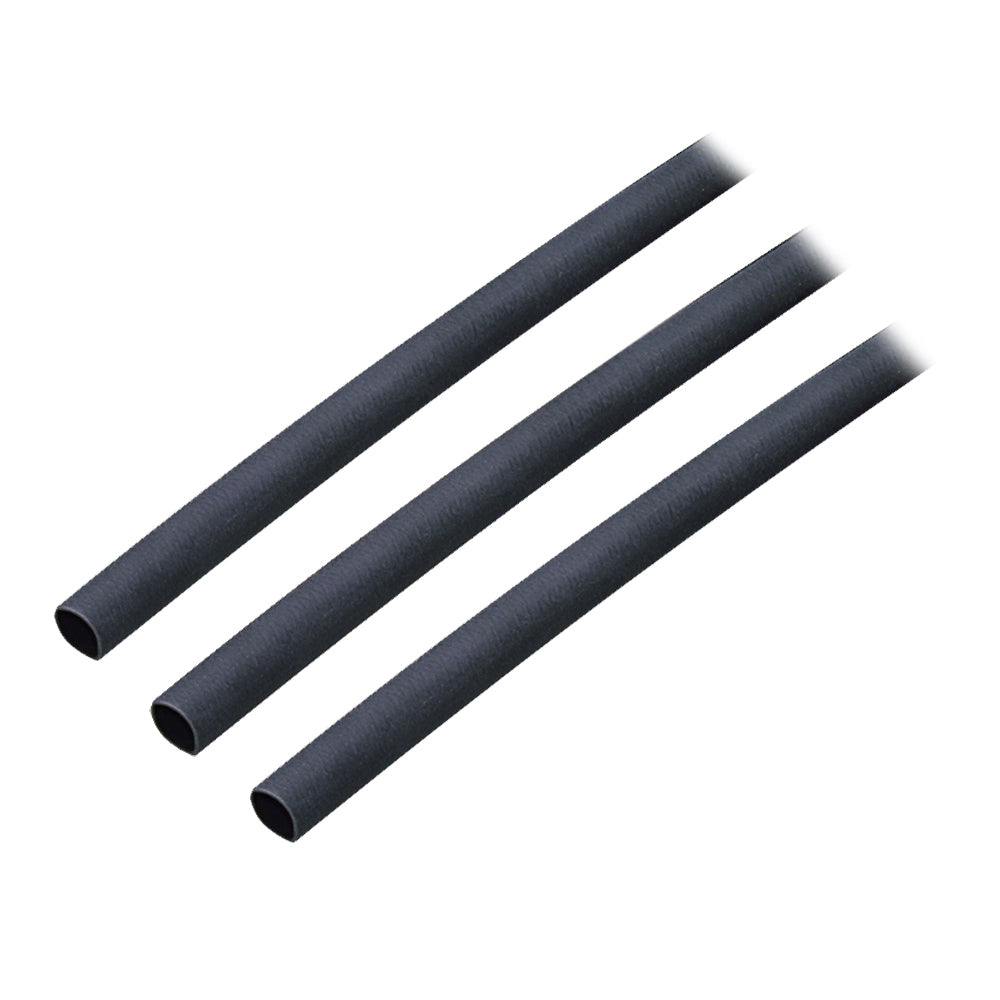 Ancor Adhesive Lined Heat Shrink Tubing (ALT) - 3/16" x 3" - 3-Pack - Black (Pack of 8)