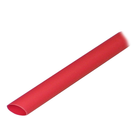 Ancor Adhesive Lined Heat Shrink Tubing (ALT) - 3/8" x 48" - 1-Pack - Red (Pack of 6)