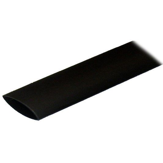 Ancor Adhesive Lined Heat Shrink Tubing (ALT) - 1" x 48" - 1-Pack - Black (Pack of 4)