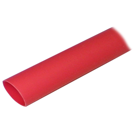 Ancor Adhesive Lined Heat Shrink Tubing (ALT) - 1" x 48" - 1-Pack - Red (Pack of 4)