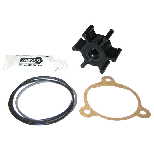 Jabsco Neoprene Impeller Kit w/Cover, Gasket or O-Ring - 6-Blade - 5/16 Shaft Diameter (Pack of 2)
