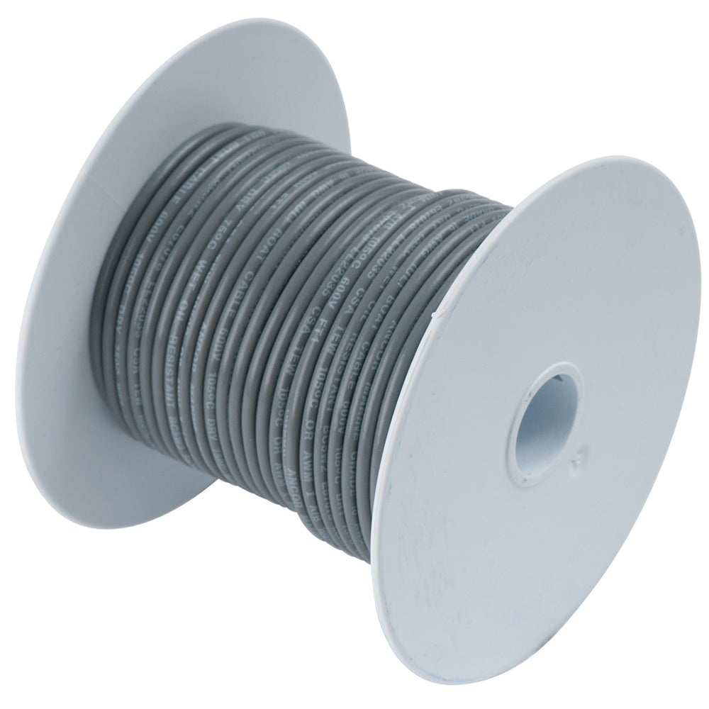 Ancor Grey 14 AWG Tinned Copper Wire - 18' (Pack of 6)