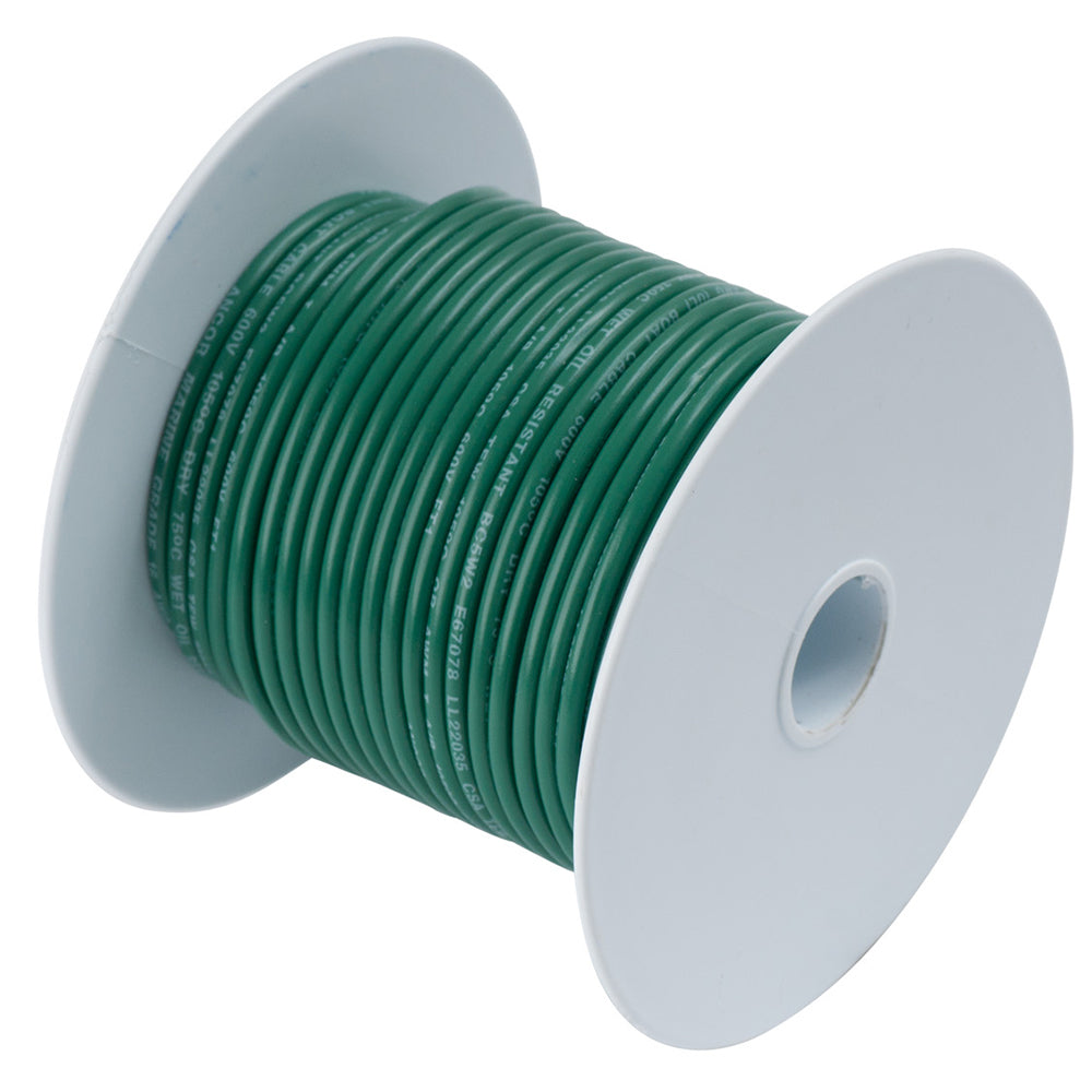 Ancor Green 10 AWG Tinned Copper Wire - 25' (Pack of 4)