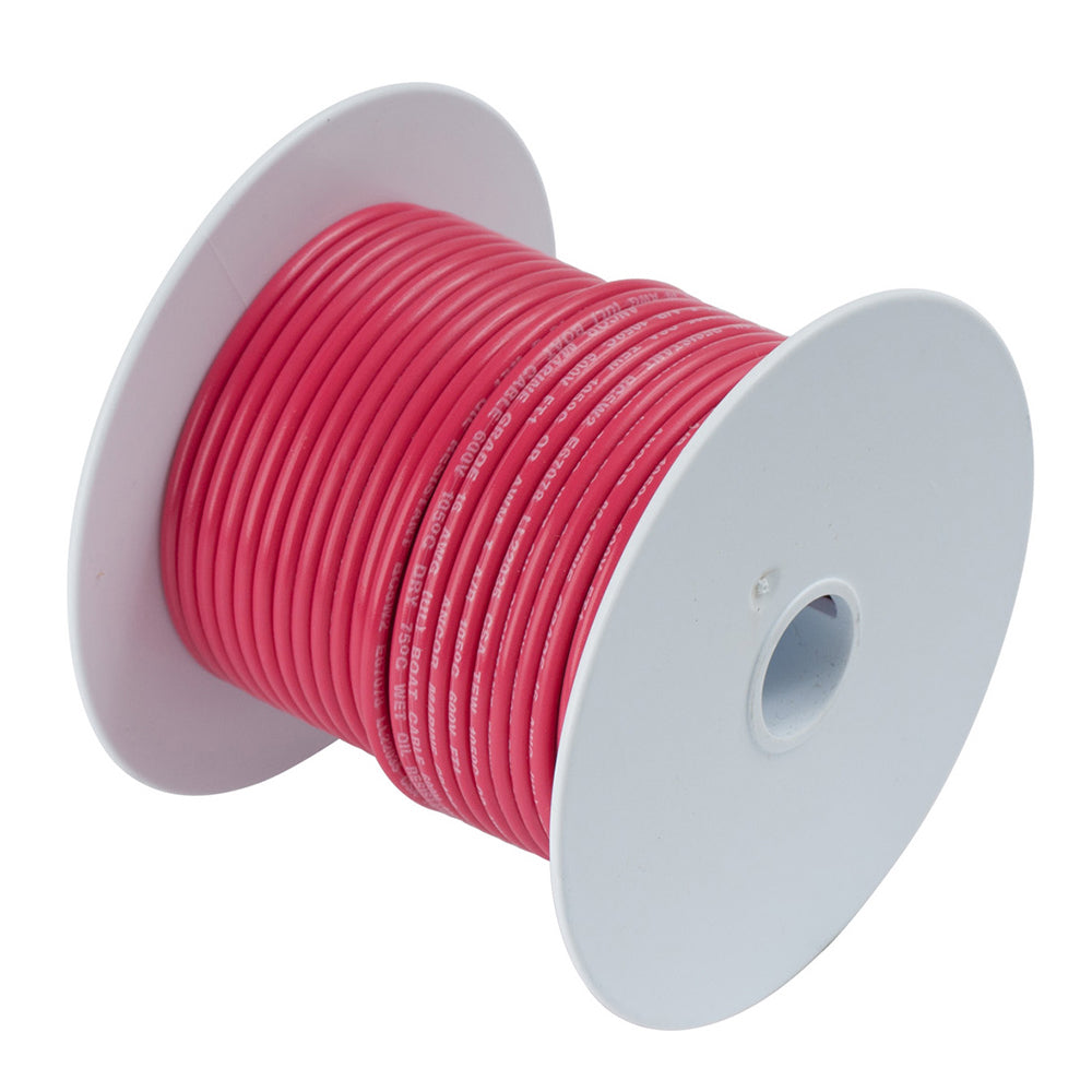 Ancor Red 4 AWG Tinned Copper Battery Cable - 50'