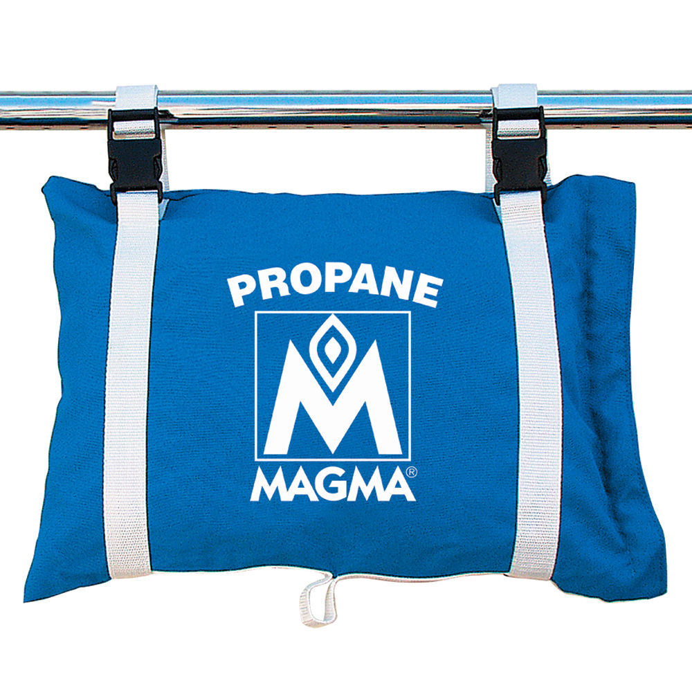 Magma Propane /Butane Canister Storage Locker/Tote Bag - Pacific Blue (Pack of 2)