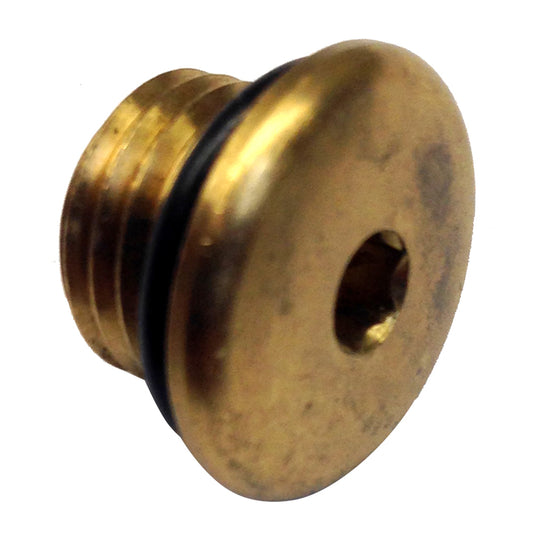 Uflex Brass Plug w/O-Ring for Pumps (Pack of 8)