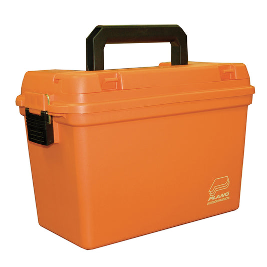 Plano Deep Emergency Dry Storage Supply Box w/Tray - Orange (Pack of 2)