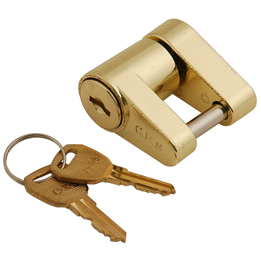 C.E. Smith Brass Coupler Lock (Pack of 6)