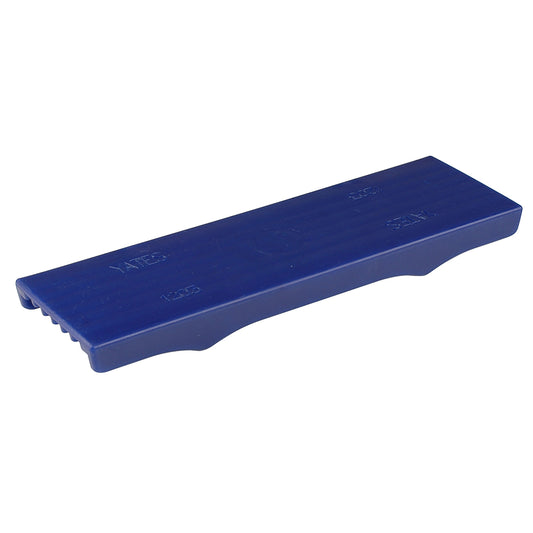 C.E.Smith Flex Keel Pad - Full Cap Style - 12" x 3" - Blue (Pack of 6)