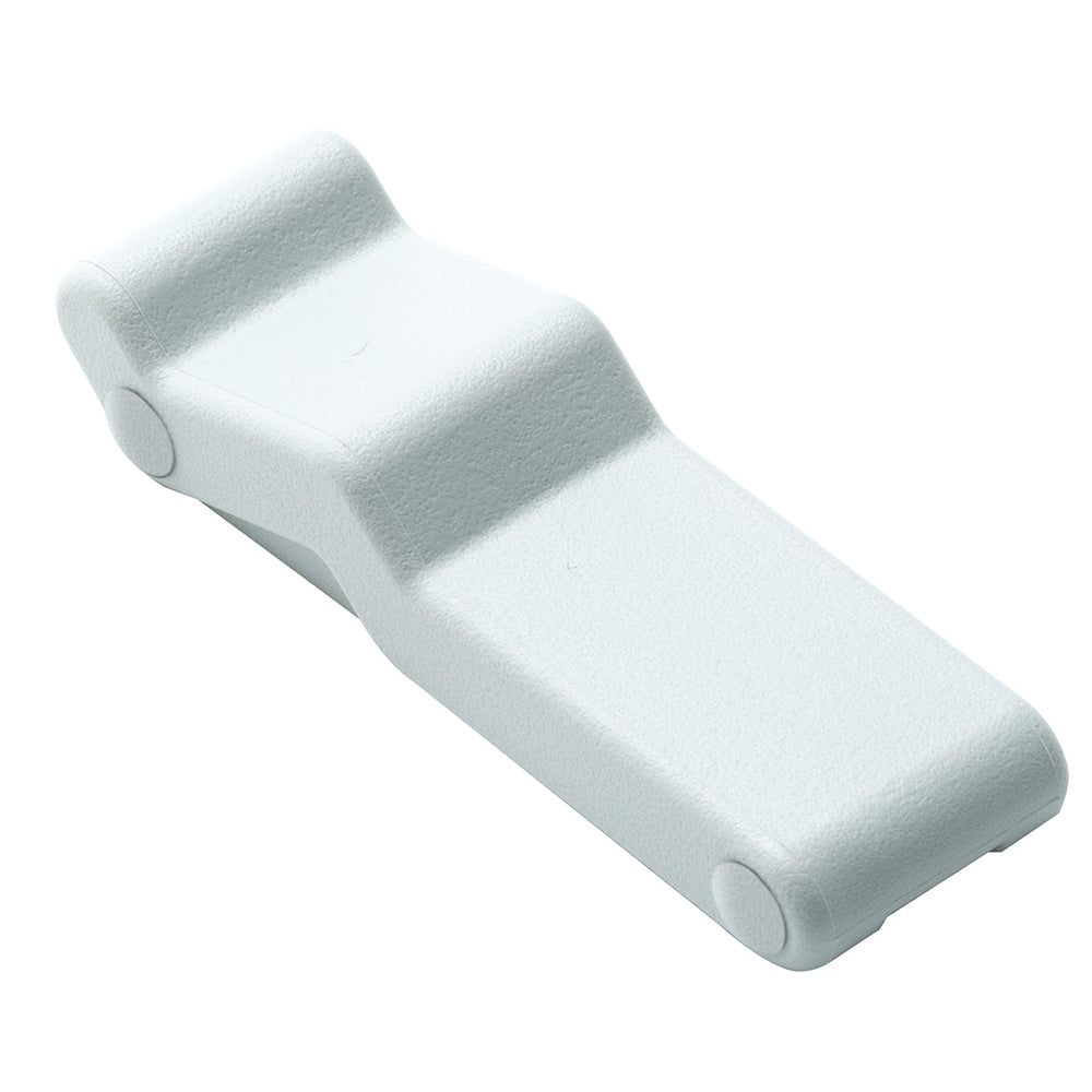 Southco Concealed Soft Draw Latch w/Keeper - White Rubber (Pack of 4)