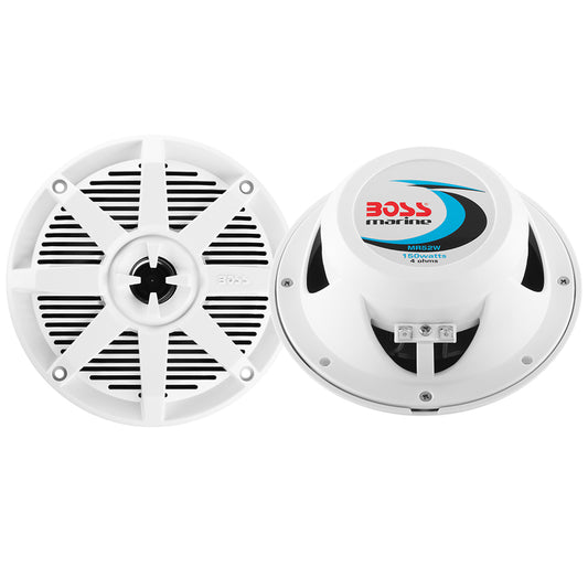 Boss Audio 5.25" MR52W Speaker - White - 150W (Pack of 2)