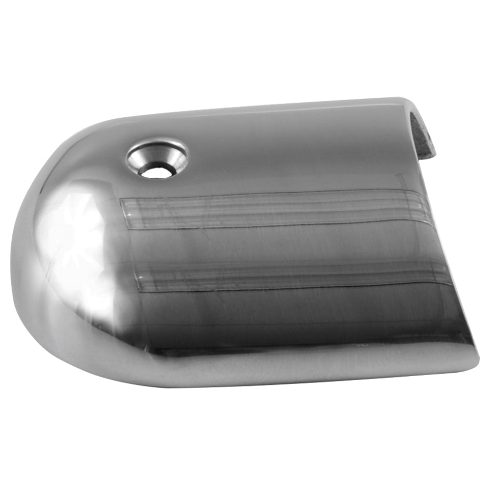 TACO Rub Rail End Cap - 1-7/8" - Stainless Steel (Pack of 2)
