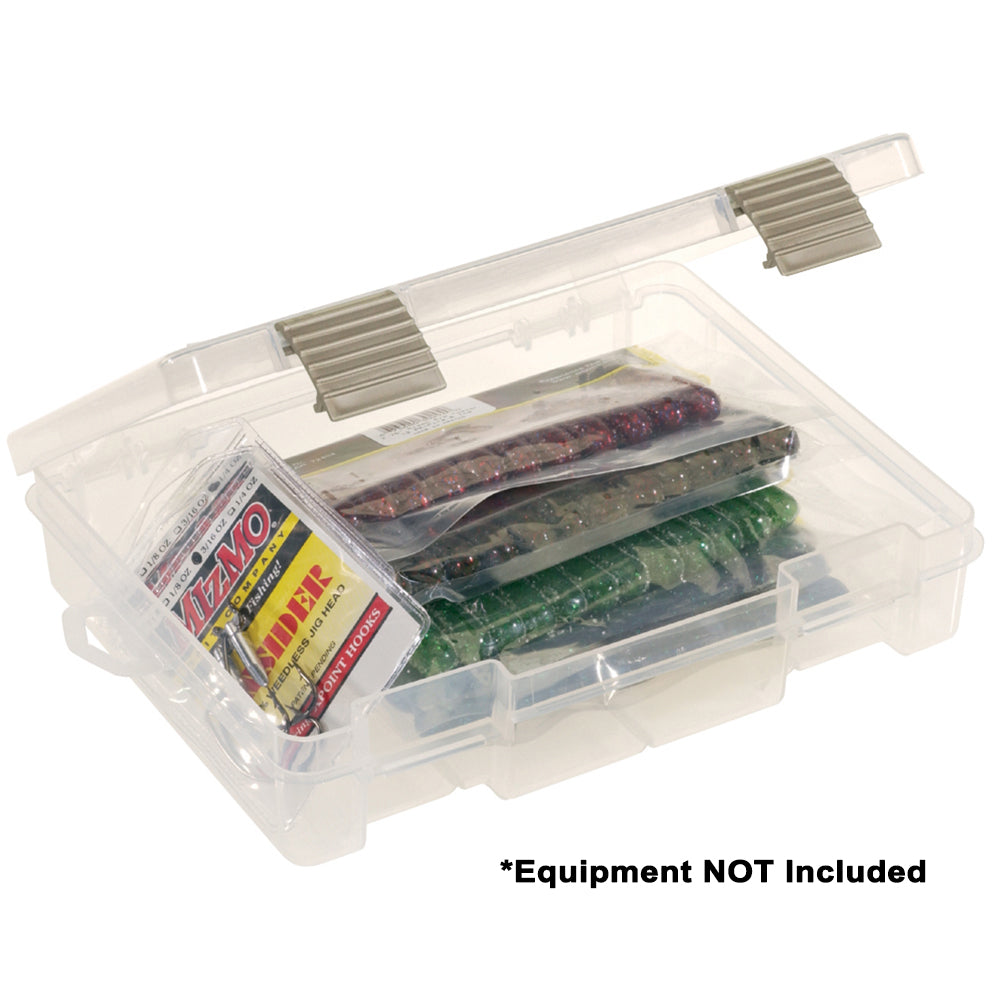Plano ProLatch® Open-Compartment Stowaway® Half-Size 3700 - Clear (Pack of 6)