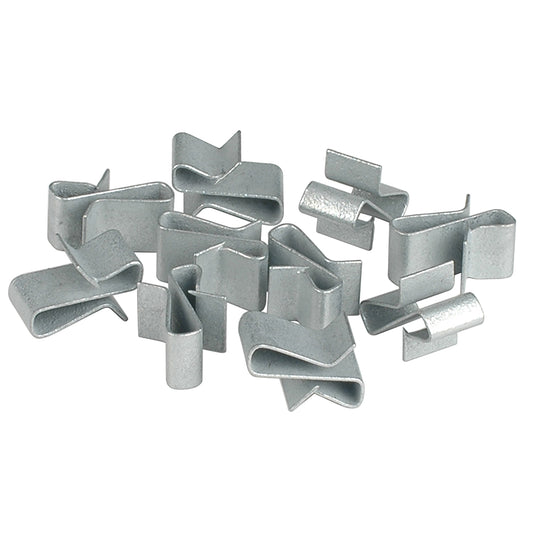 C.E. Smith Trailer Frame Clips - Zinc - 3/8" Wide - 10-Pack (Pack of 8)